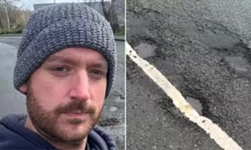 Council Paints Over Potholes Instead of Repairing Them Amid Budget Crisis