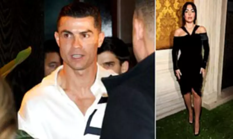 Cristiano Ronaldo and Georgina Rodriguez Enjoy Separate Glamorous Evenings