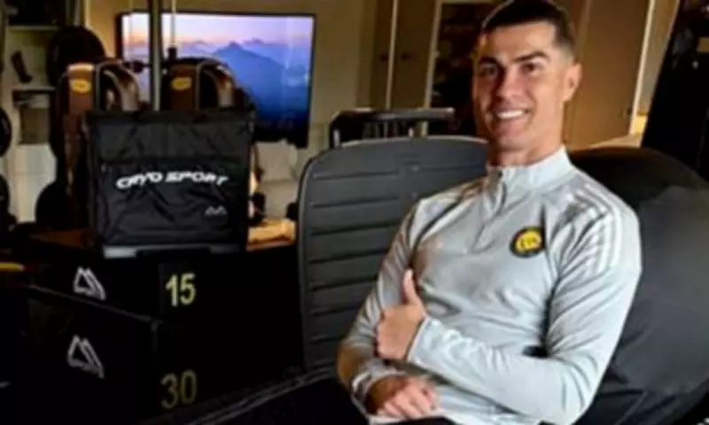 Cristiano Ronaldo Undergoes Pressotherapy in Madrid for Hamstring Injury Recovery