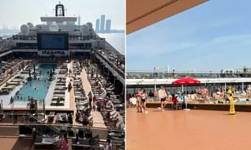 Cruise Passengers Dance by Pool as Suicide Drones Intercepted Overhead in Gulf