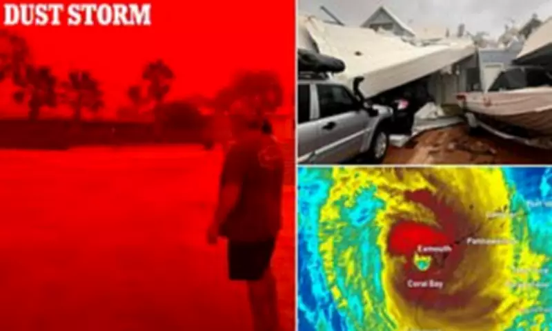 Cyclone Narelle Unleashes Red Dust Storm and Destruction Across Western Australia