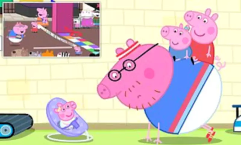 Daddy Pig Runs London Marathon for Deaf Children's Charity