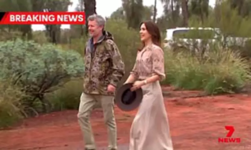 Danish Royals Commence Australian Tour with Visit to Uluru Landmark