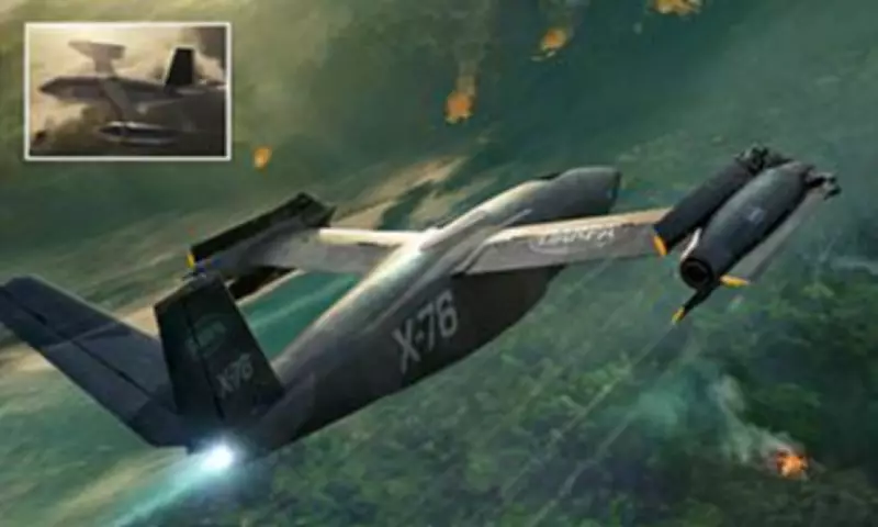 DARPA Unveils X-76: Revolutionary VTOL Aircraft for Special Ops Missions