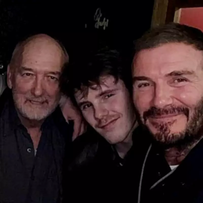 David and Ted Beckham Support Cruz at Manchester Gig Amid Family Tensions
