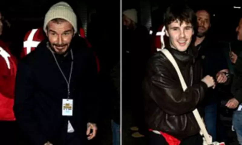 David Beckham Shows Support at Cruz's Manchester Gig Amid Family Reconciliation Efforts