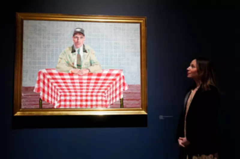 David Hockney's New Exhibition Unveils Portraits of His Inner Circle in London