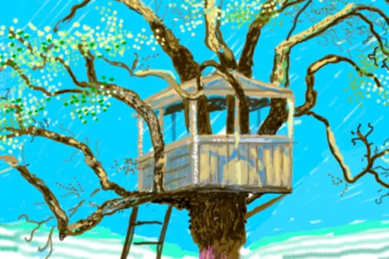 David Hockney's Serpentine Exhibition Offers Hope Through Art in Spring