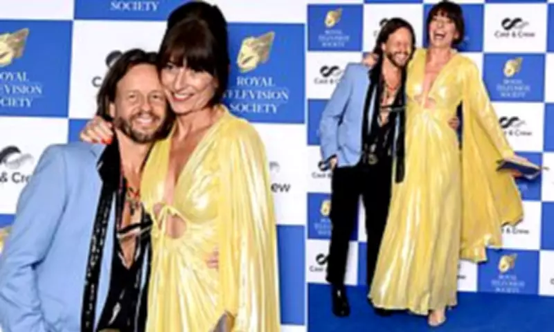 Davina McCall and Michael Douglas Shine at Royal Television Society Awards
