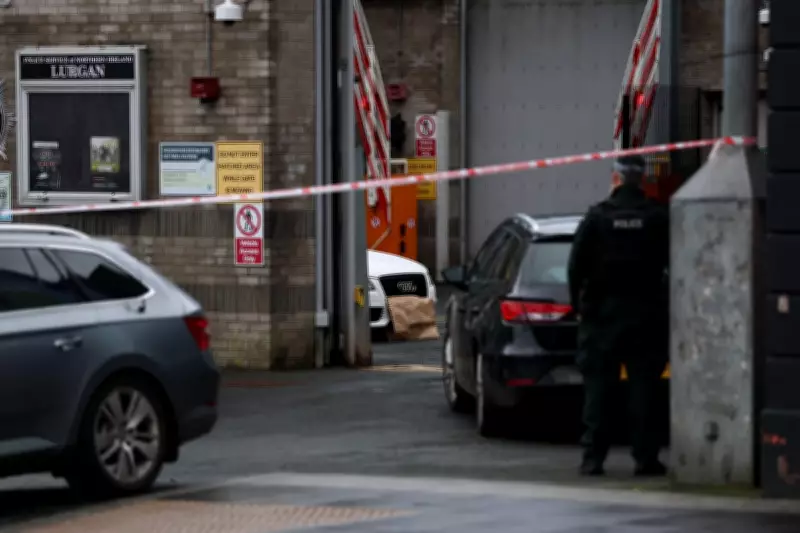 Delivery Driver Forced at Gunpoint to Transport Object to Police Station in Lurgan