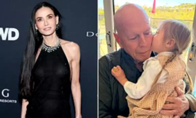 Demi Moore Shares Rare Photos of Bruce Willis with Granddaughter for 71st Birthday