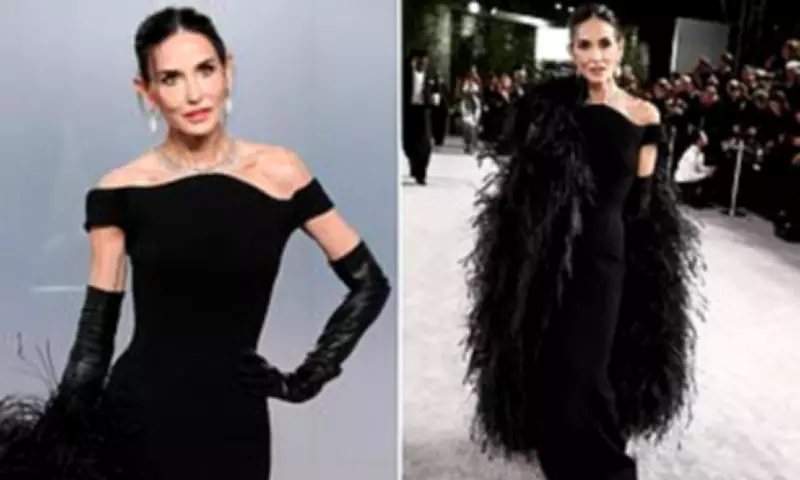 Demi Moore's Svelte Figure Sparks Ozempic Rumours at Vanity Fair Oscar Party
