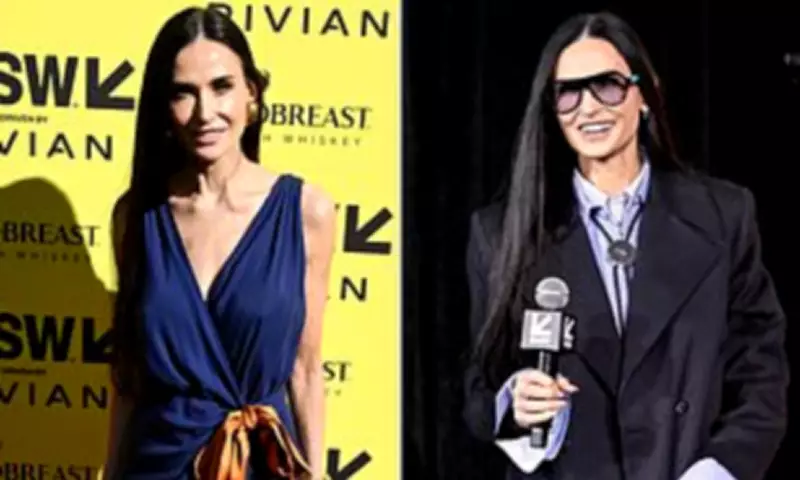Demi Moore's SXSW Appearance Sparks Ozempic Speculation Amid Film Promotion