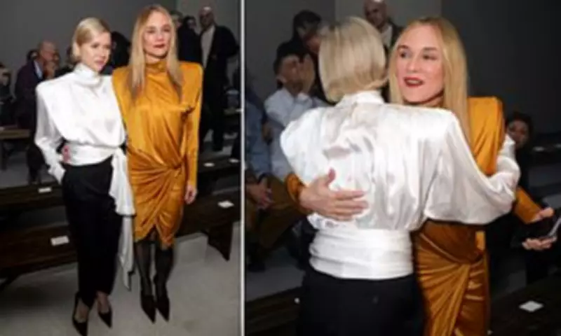 Diane Kruger and Naomi Watts Shine at Balmain's Paris Fashion Week Show