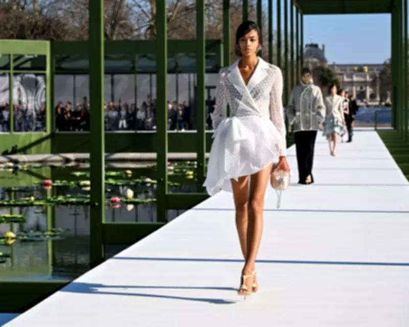Dior's Springtime Vision: Anderson's Parisian Waterlilies Collection Debuts
