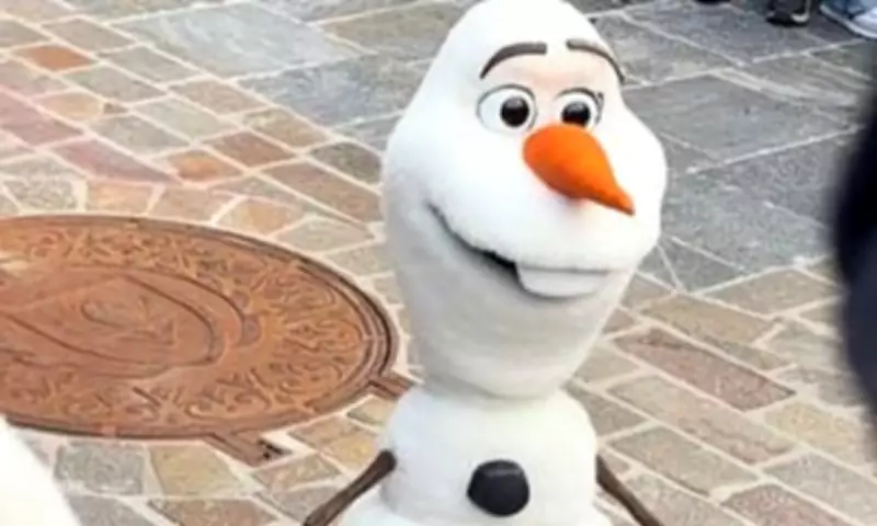 Disneyland Paris' Animatronic Olaf Suffers Hilarious Public Malfunction