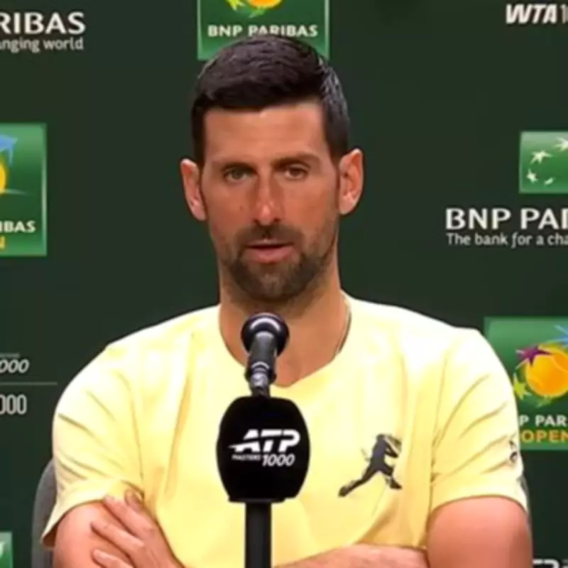 Djokovic Admits 'I'm Not Enjoying Myself' in Candid Indian Wells Confession