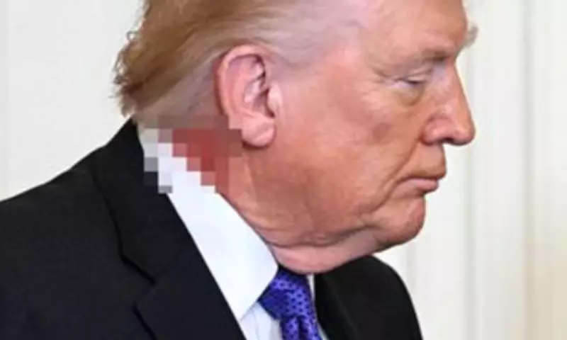 Donald Trump's Neck Rash Sparks Speculation Amid Iran Conflict