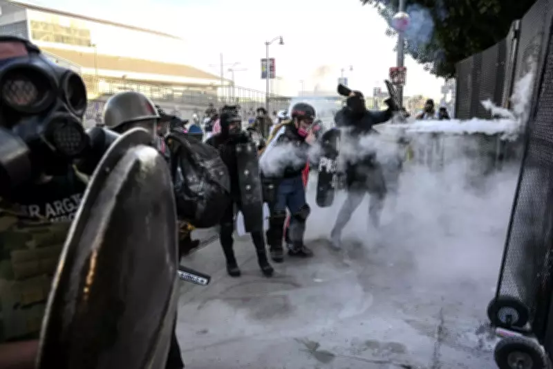 Dozens Arrested as No Kings Protest in Los Angeles Erupts in Clashes with Police