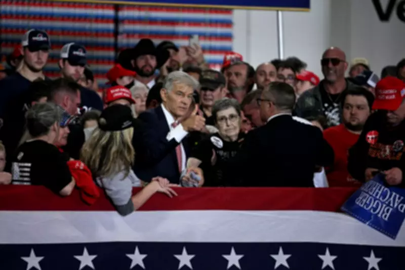 Dr Oz Aids Woman at Trump Rally as President Requests Ave Maria