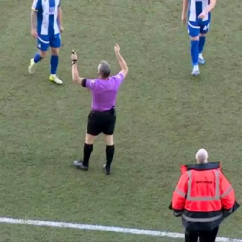 Drone Invasion Halts League Two Clash as Referee Orders Players Off Pitch