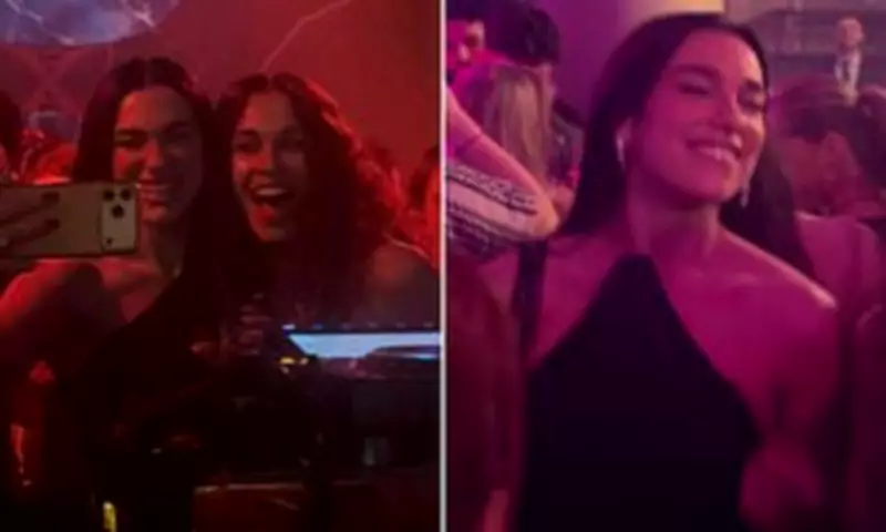 Dua Lipa Dances the Night Away at BRIT Awards Afterparty in Manchester