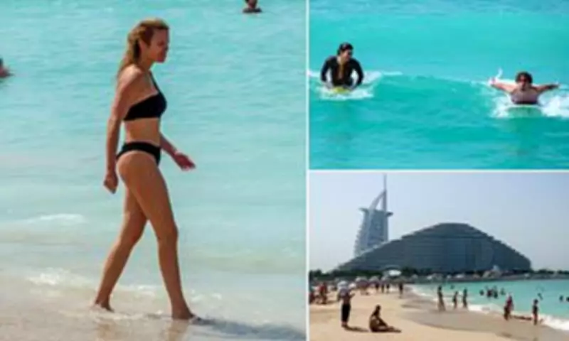 Dubai Beachgoers Defy Iranian Drone Attacks, Insist on Feeling Safe Amid Conflict