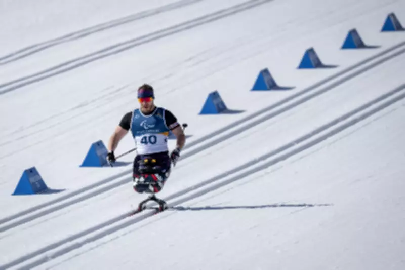 Duke of Sussex Praises Paralympic Skier's Determination in Biathlon Challenge