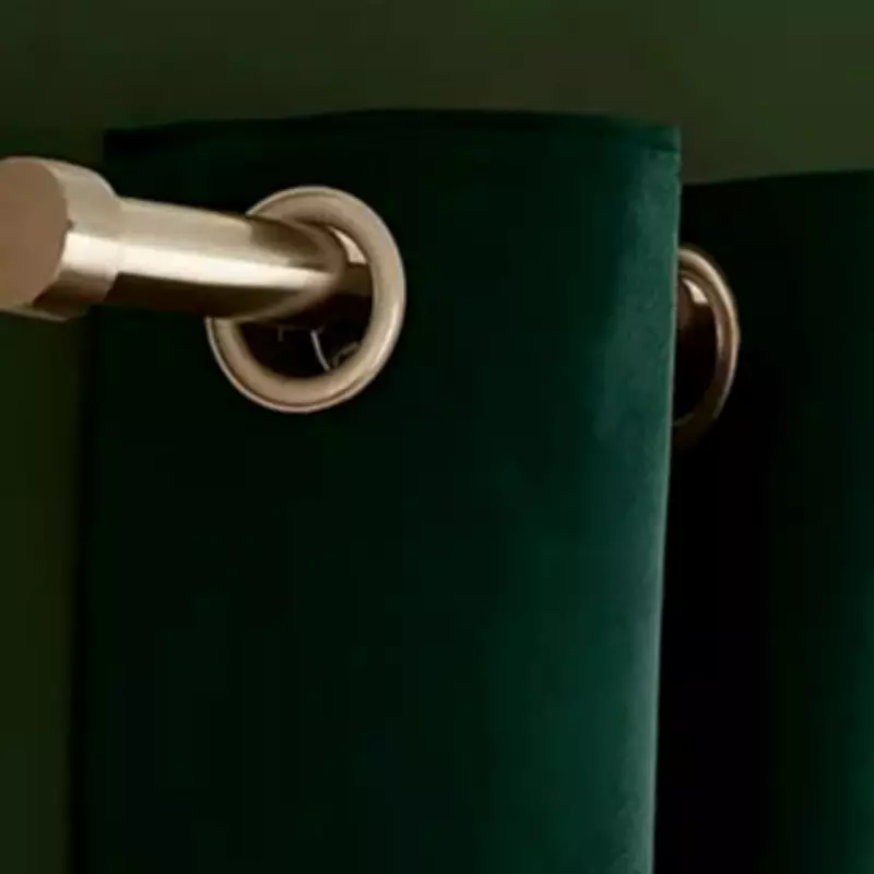 Dunelm's £35 Velour Curtains Block Light and Transform Bedrooms