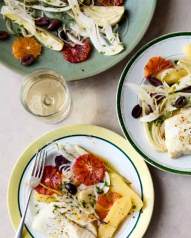 Early Spring Recipes: Beetroot Salad, Hake with Blood Oranges by Rosie Healey