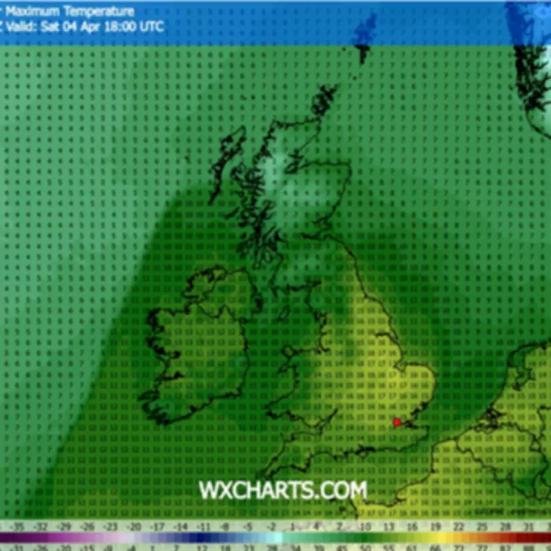 Easter Bank Holiday Heatwave: UK Weather Maps Predict 17C Scorcher