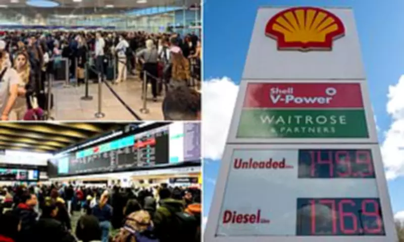 Easter Travel Chaos: Airport Delays, Rail Shutdowns, and Fuel Price Hikes