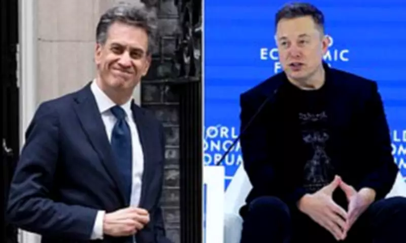 Ed Miliband Urged to Block Elon Musk's Tesla from UK Energy Supply