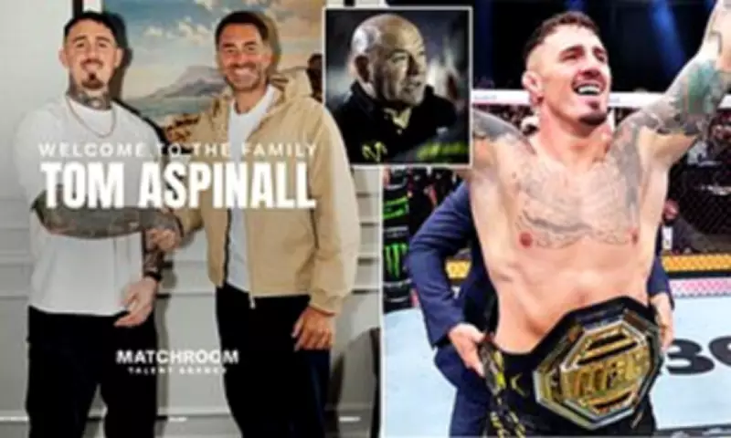 Eddie Hearn Signs UFC Heavyweight Tom Aspinall, Escalating Feud with Dana White