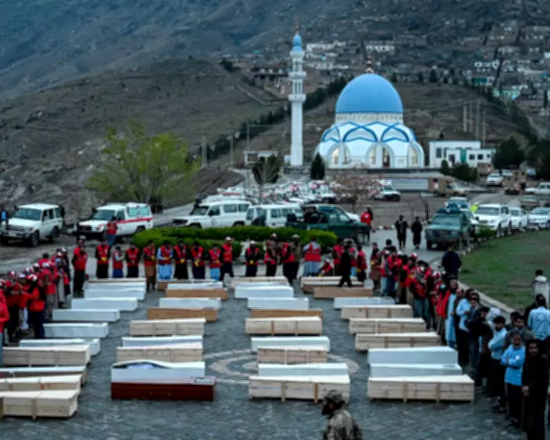 Eid Mourning in Kabul as Families Search Unmarked Graves After Hospital Strike