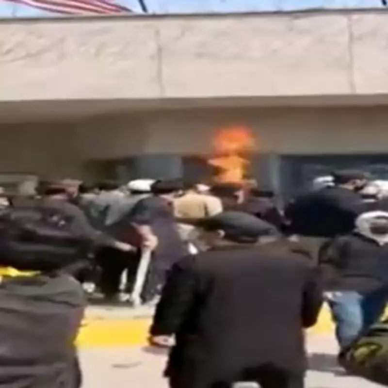 Eight Dead as Hundreds Storm US Consulate in Karachi After Khamenei's Death