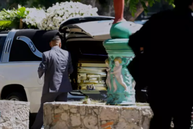 El Mencho Buried in Golden Casket Amid Military Presence in Jalisco
