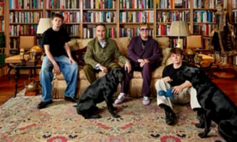 Elton John Shares Rare Family Pride at National Portrait Gallery Unveiling