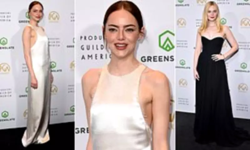 Emma Stone and Elle Fanning Shine at 37th Producers Guild Awards in LA