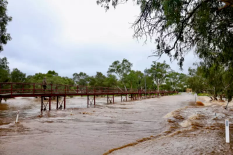 Ex-Cyclone Narelle Threatens Perth After Flooding Northern Territory