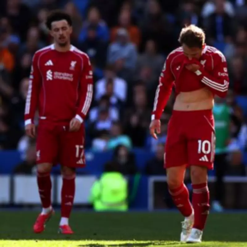 Ex-Liverpool Star Warns Reds of 10-0 PSG Thrashing After Brighton Defeat