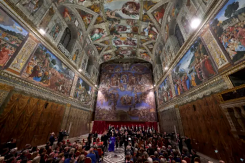 Exclusive Sistine Chapel Concert Premieres Angel-Themed Oratorio