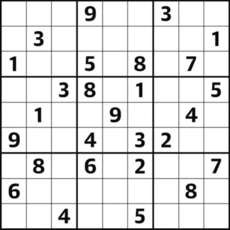 Expert Sudoku Puzzle 7243 Presents a Formidable Challenge for Enthusiasts