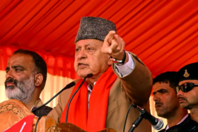 Farooq Abdullah Survives Point-Blank Assassination Attempt at Wedding in Jammu