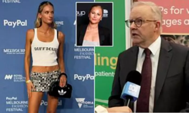 Fashion Week Protest: Dee Salmin's 'Difficult' Top Targets PM Albanese