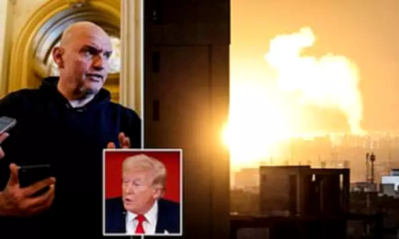 Fetterman Backs Trump's Iran War but Draws 'Red Line' on Ground Troops