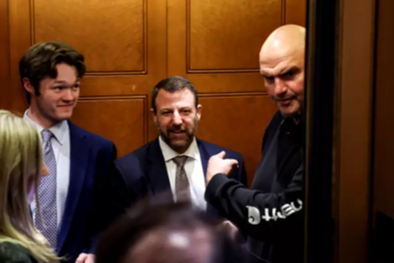 Fetterman Breaks Ranks to Rescue Noem's DHS Nominee Mullin in Committee Vote