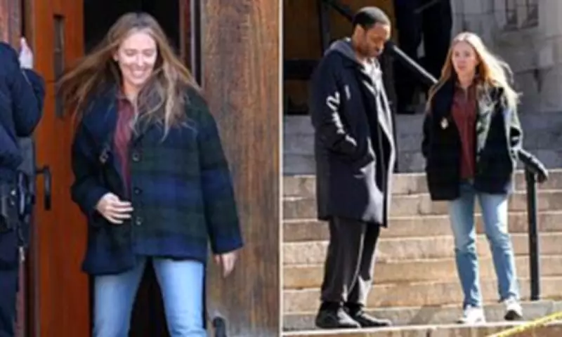 First Look at The Exorcist Reboot Filming in New York with Johansson