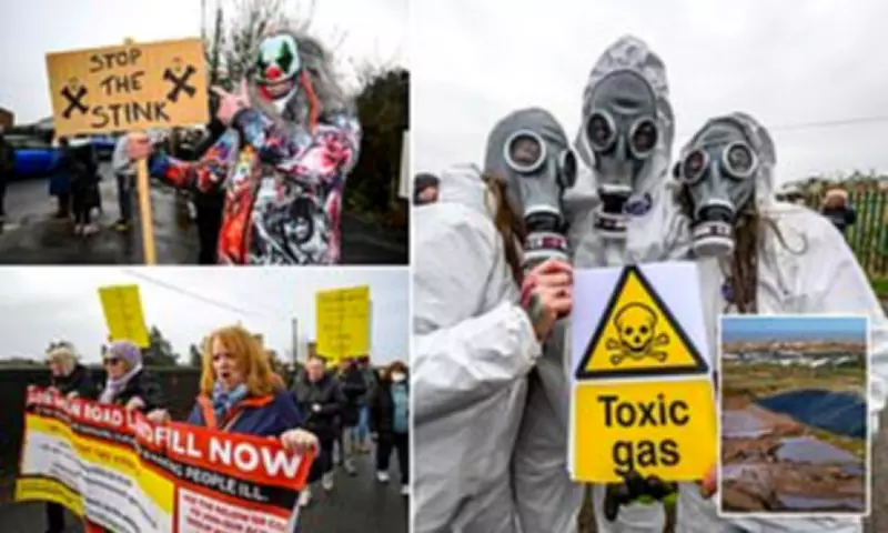 Fleetwood Residents Protest Toxic Landfill Site Amid Health Fears