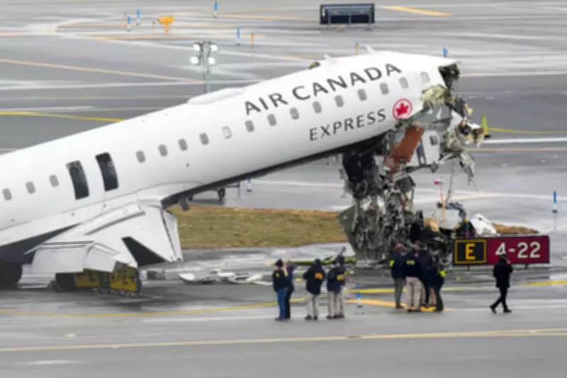 Flight Attendant Survives Being Thrown from Air Canada Plane in LaGuardia Crash
